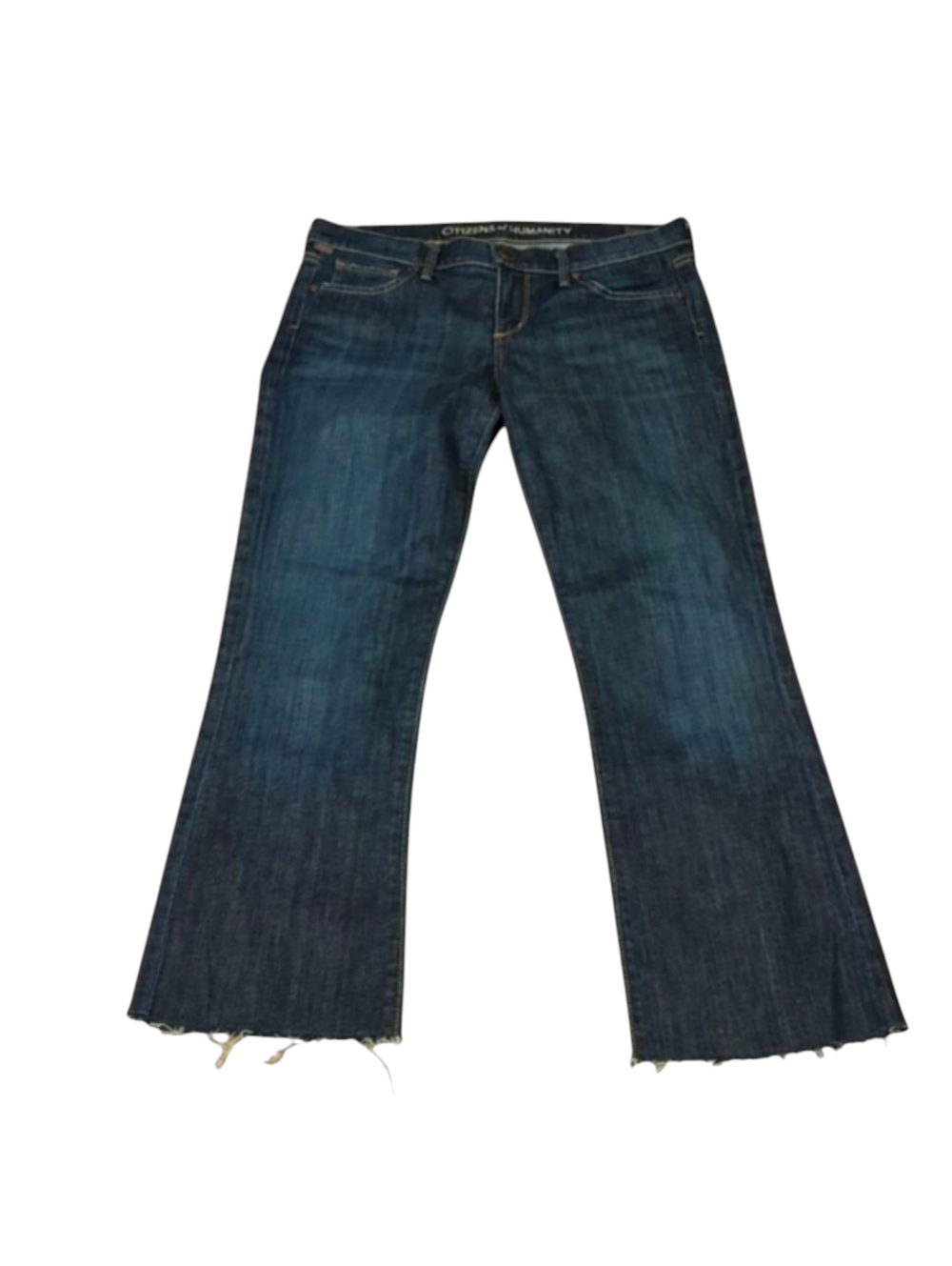 Citizens of Humanity Kelly Low Rise Boot Cut Raw Hem Size 28
